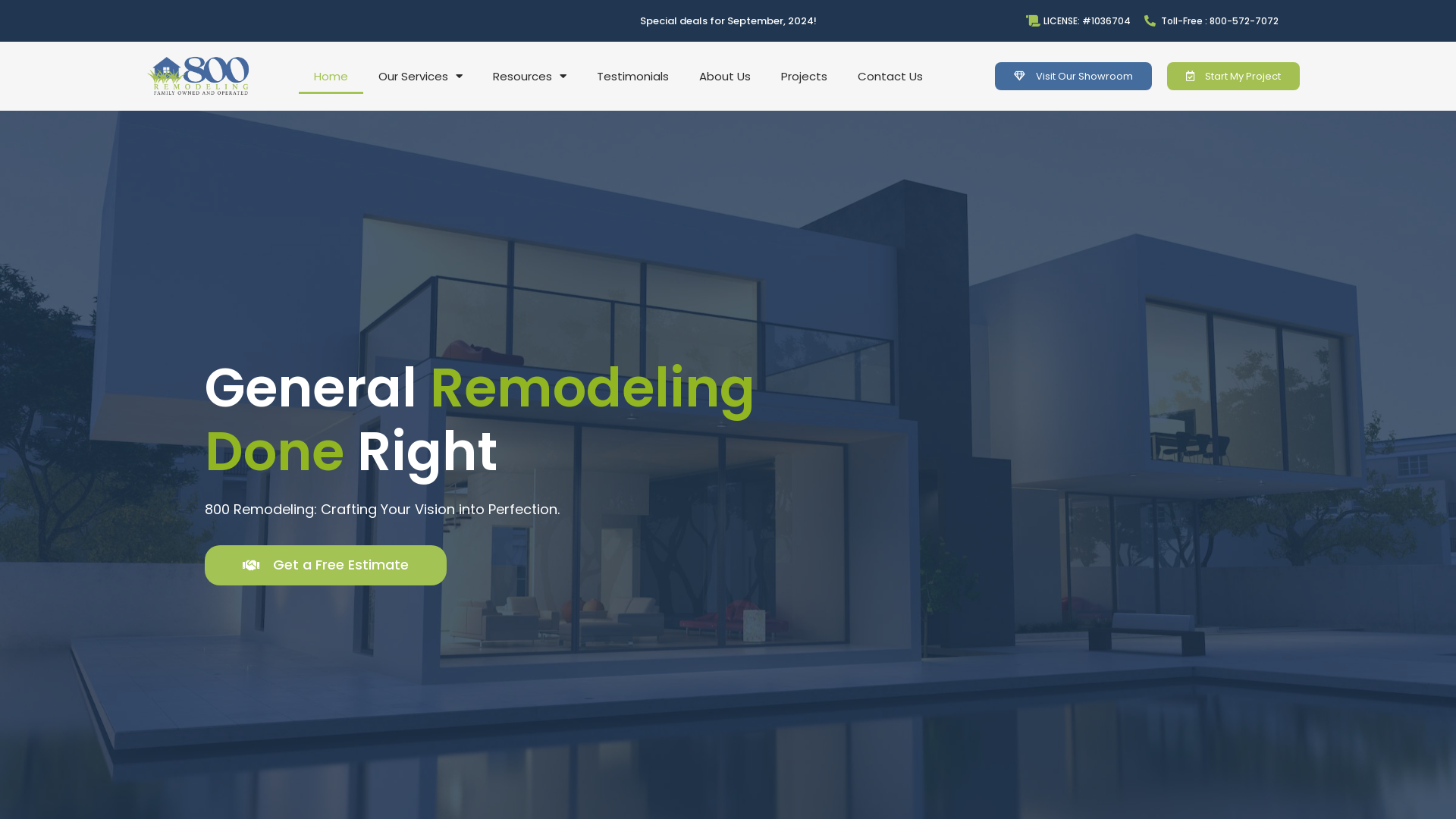 800 Remodeling Inc.